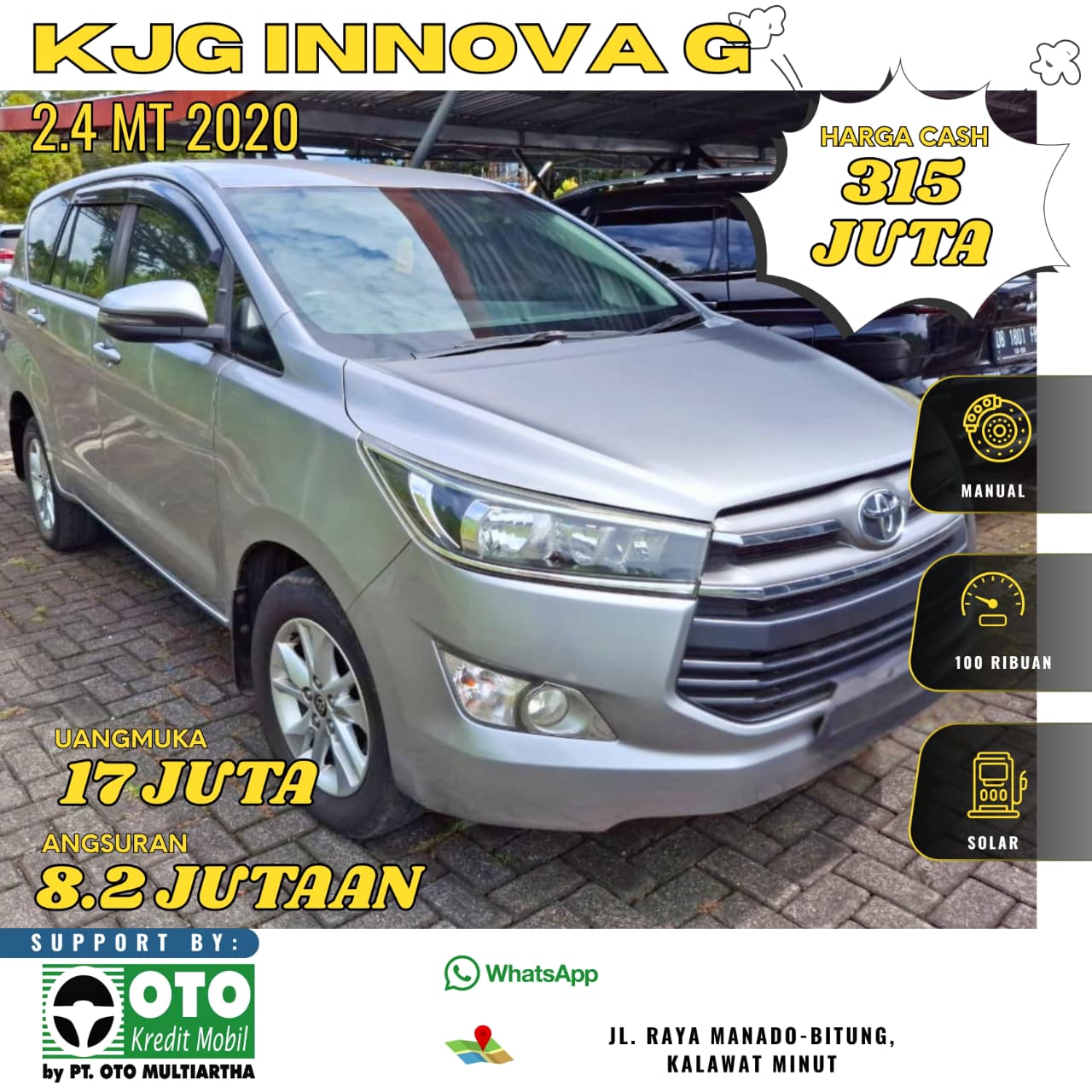 Innova G 2,4 M/T 2020